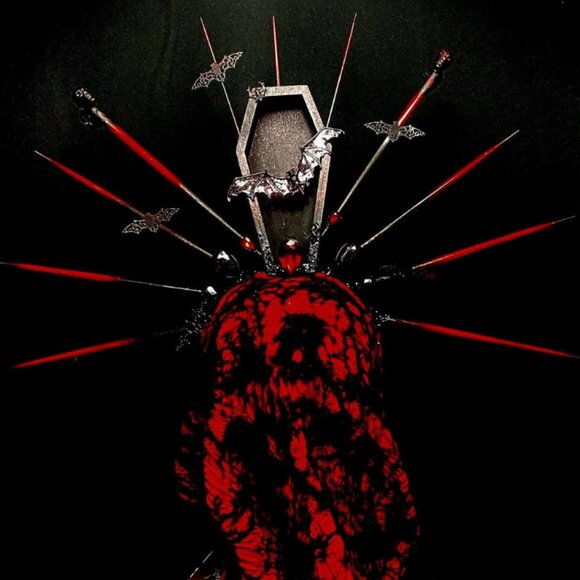 Accessories - JakSavage Veiled Death Headpiece